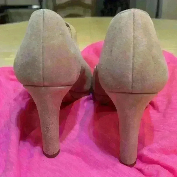 NATURALIZER TALISSA PUMP size 8M beige suede - Picture 2 of 7